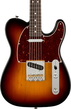 Fender American Professional II Telecaster in 3-Tone Sunburst with Rosewood Fingerboard