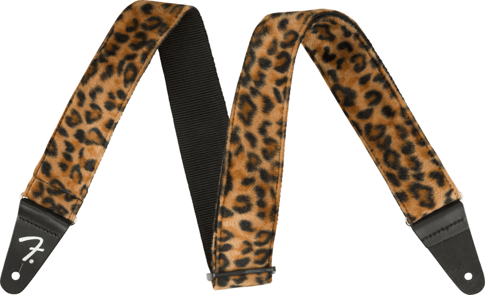 Fender 2" Wild Leopard Print Strap