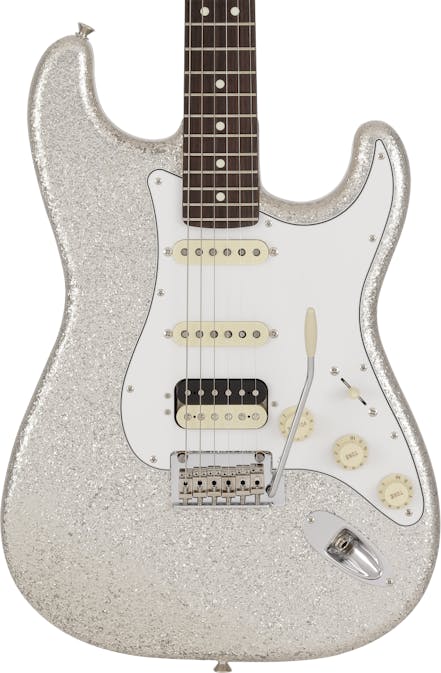Fender Made in Japan Hybrid '60s Stratocaster in Silver Sparkle