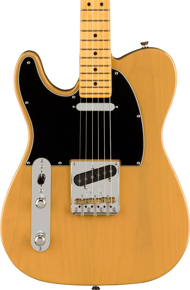 Fender American Professional II Telecaster Left-Handed Maple Neck Butterscotch Blonde