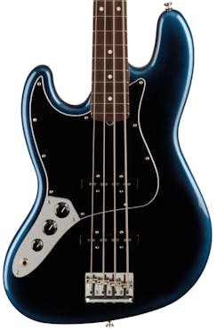 Fender American Professional II Jazz Bass Left Handed In Dark Night with Rosewood Fingerboard
