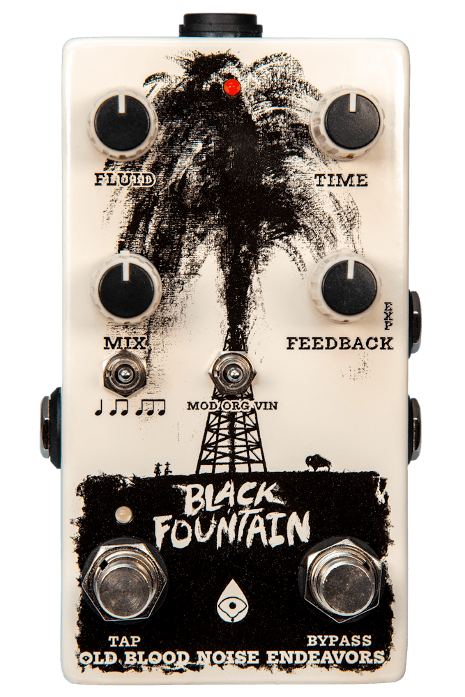 Old Blood Noise Black Fountain V3 Delay pedal