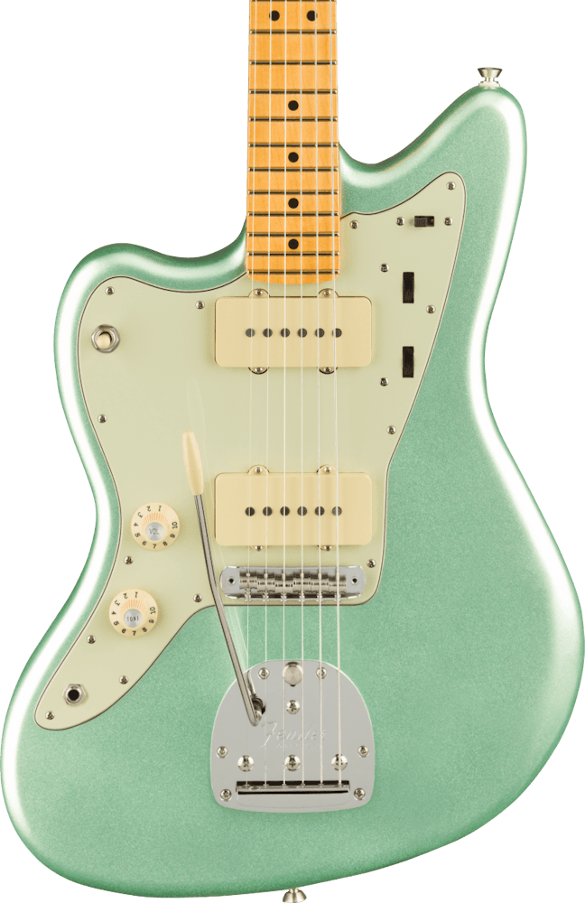 Fender American Professional II Jazzmaster Left Handed in Mystic Surf Green