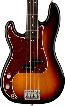 Fender American Professional II Precision Bass Left Handed in 3 Tone Sunburst with Rosewood Fingerboard