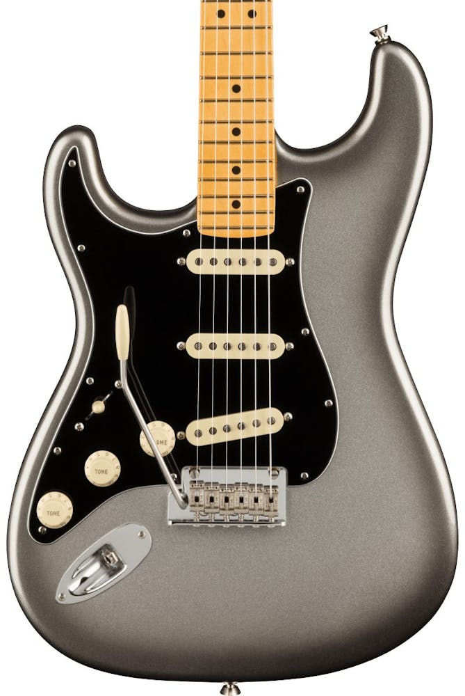 Fender American Professional II Stratocaster Left Handed in Mercury with Maple Fingerboard
