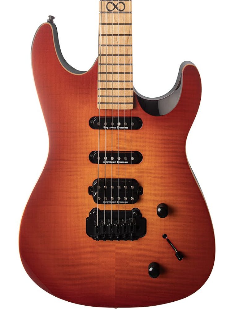 Chapman ML1 Pro Hybrid Electric Guitar in Phoenix Red