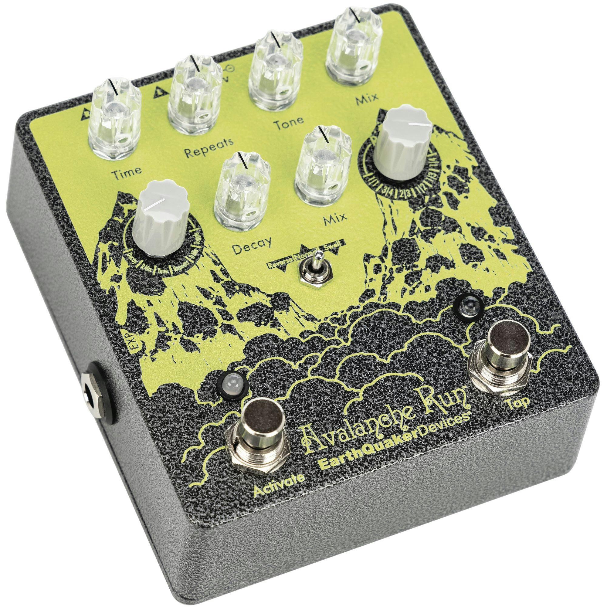 EarthQuaker Devices Avalanche Run V2 Stereo Reverb & Delay Pedal 