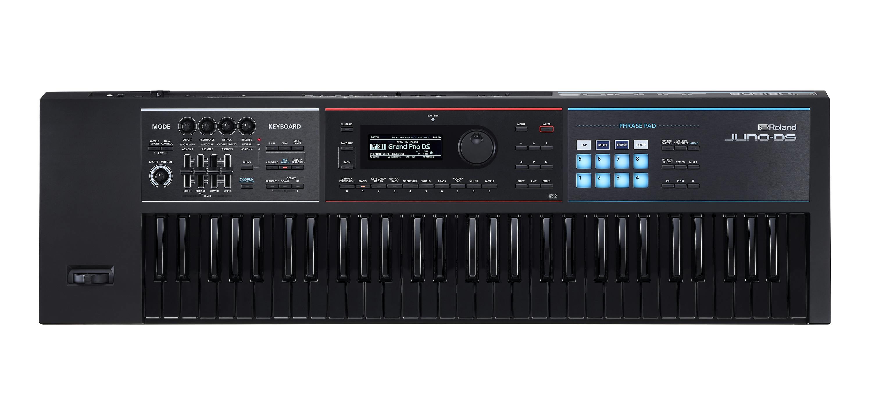 Roland Juno-DS Synth Keyboard - 61 Note Synth Action - Limited