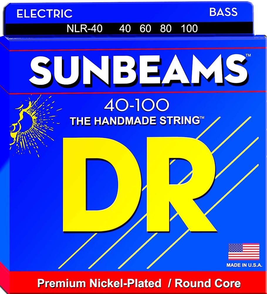DR Sunbeams Nickel Plated Bass Strings Light 40-100
