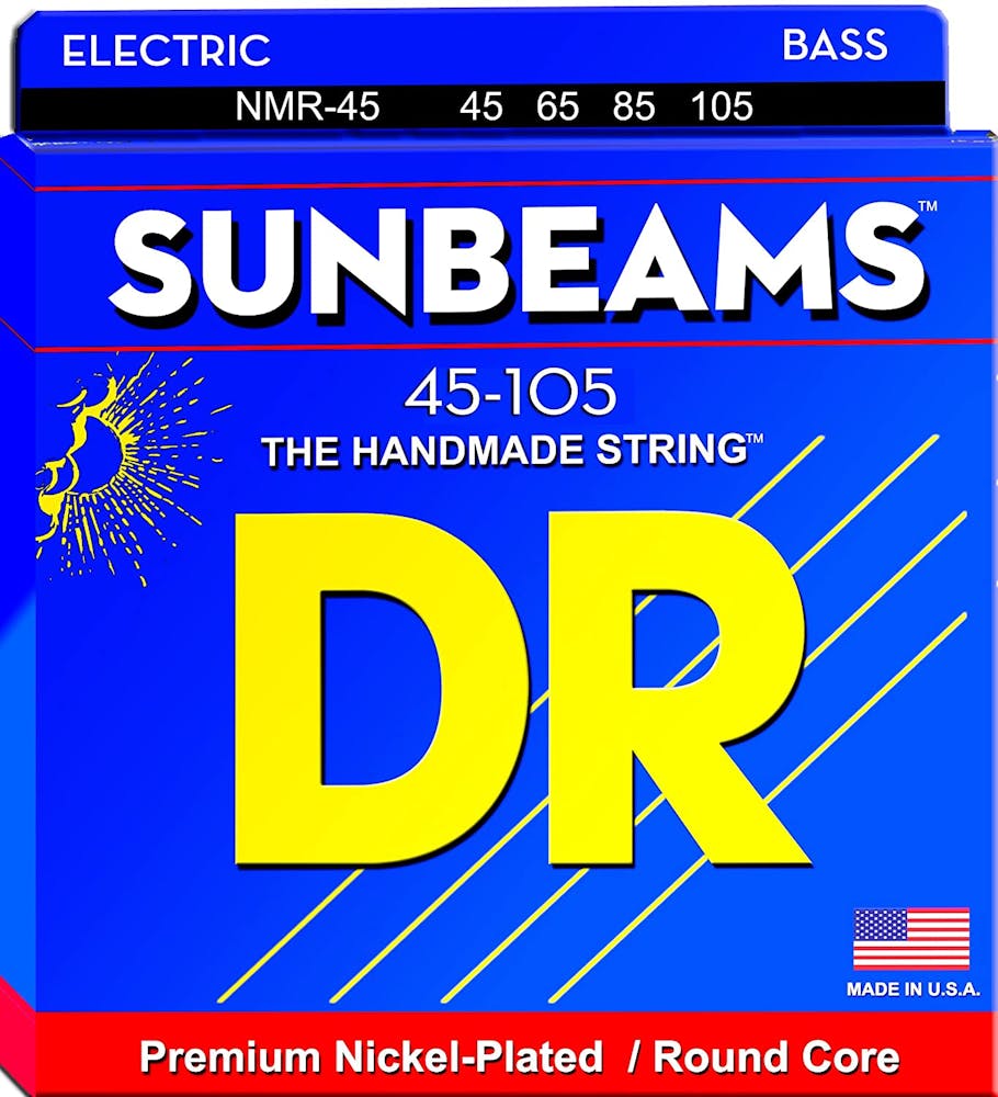 DR Sunbeams Nickel Plated Bass Strings Medium 45-105
