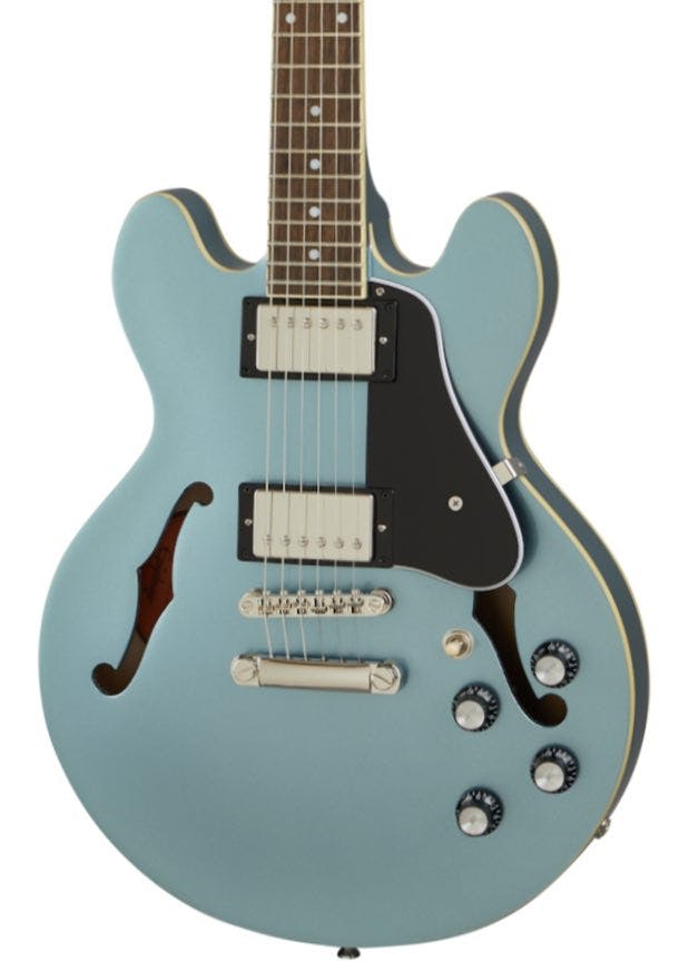 epiphone guitar semi hollow