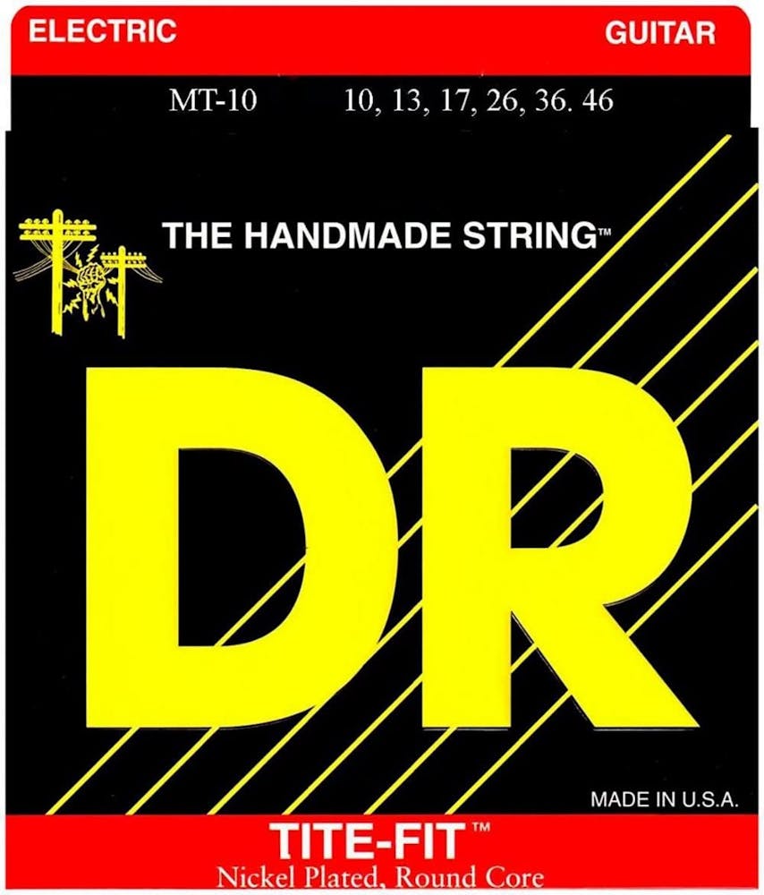 DR Tite Fit Nickel Plated Electric Guitar Strings Medium 10-46