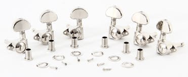 Grover Original Rotomatic 3 a side Tuners in Nickel