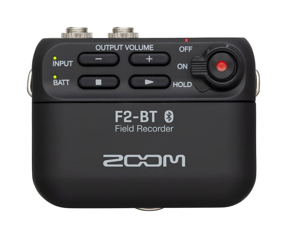 Zoom F2-BT Compact Field Recorder with Lavalier Mic & Bluetooth