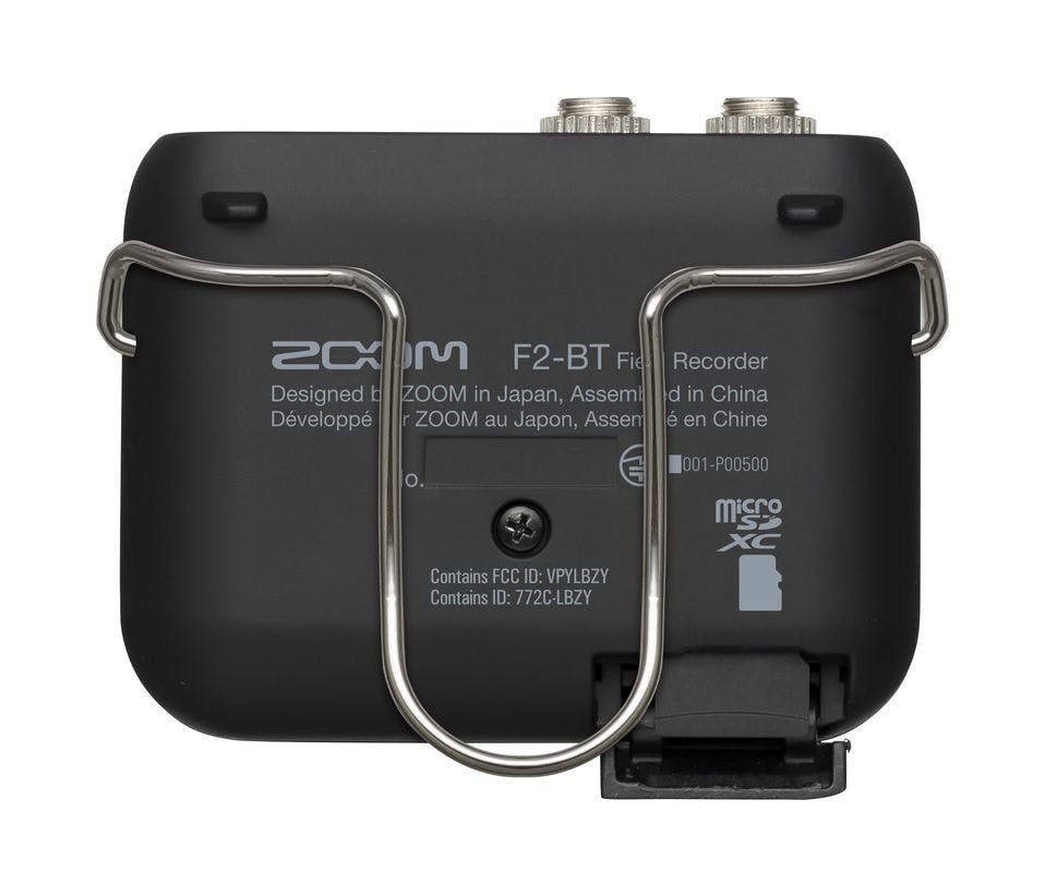 Zoom F2-BT Compact Field Recorder with Lavalier Mic & Bluetooth