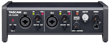 Tascam US-2x2HR 2-In / 2-Out USB Audio Interface with MIDI