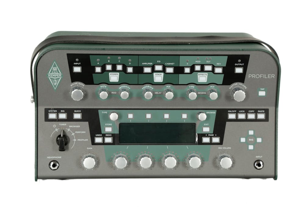 B Stock : Kemper Profiling Amp PowerHead in Black With Remote Footswitch
