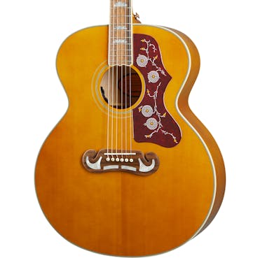 Epiphone Inspired by Gibson J-200 in Aged Natural Antique Gloss