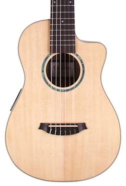 B Stock : Cordoba Mini II EB-CE Travel Size Nylon-String Acoustic Guitar