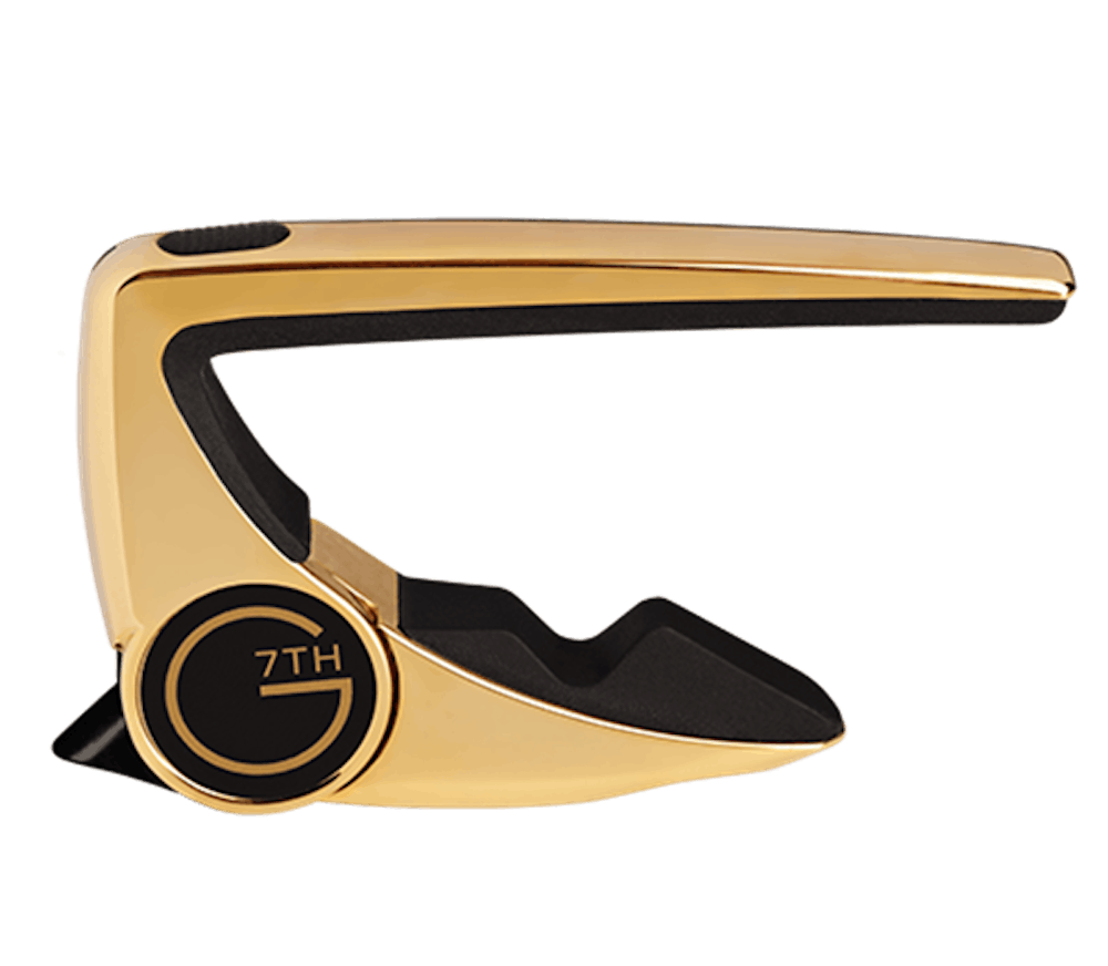 G7TH Performance 2 Acoustic Capo- Gold Plated