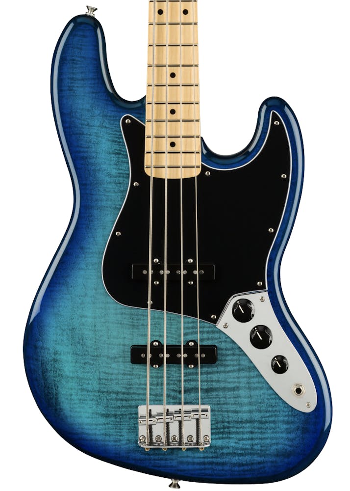 Fender Limited Edition Player Series Plus Top Jazz Bass in Blue Burst