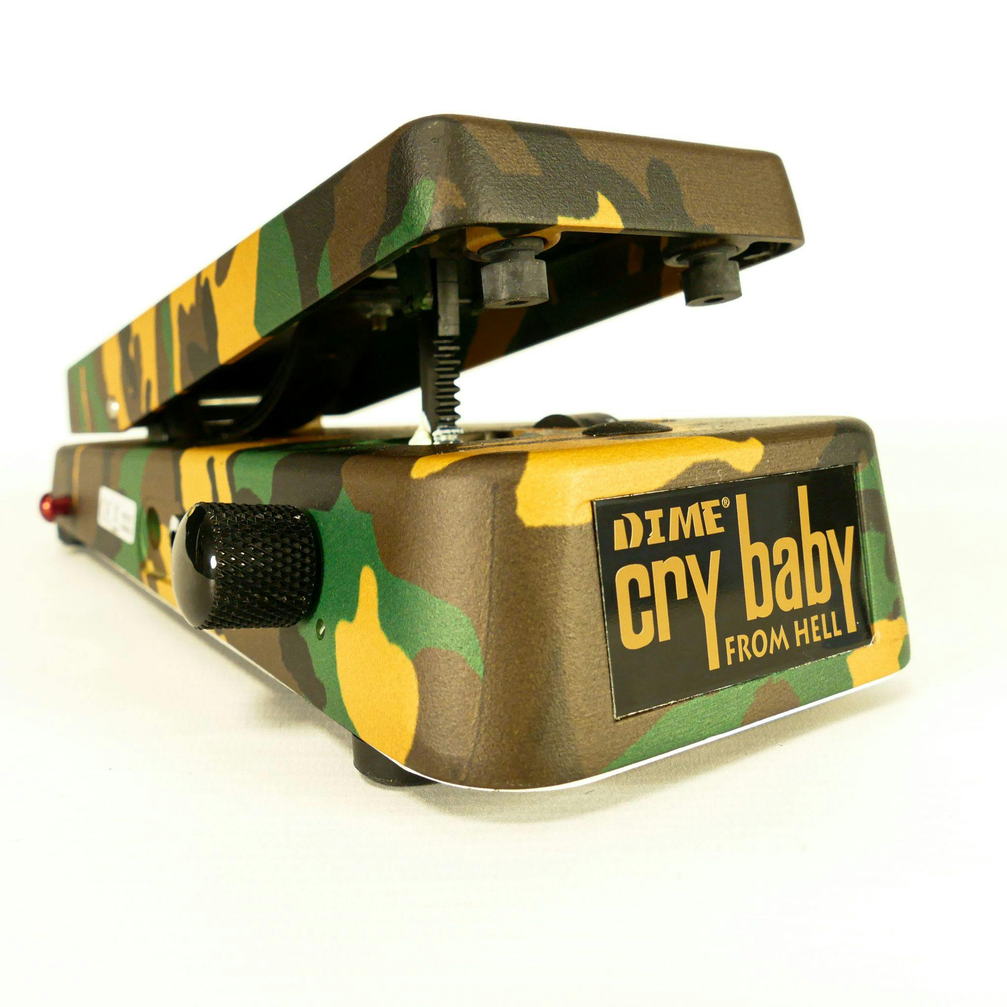 Dunlop Dimebag Cry Baby From Hell Camo Auto Return Wah pedal