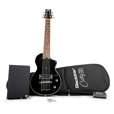Blackstar Carry On Travel Guitar in Black with amPlug Headphone Amp