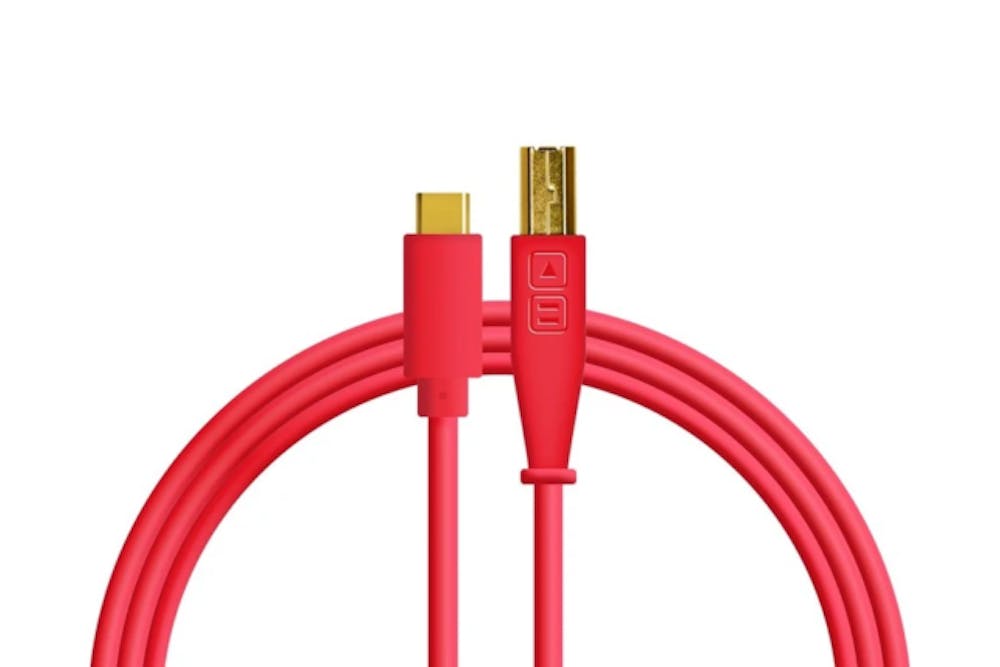 DJ Techtools - Chroma Cables: USB-C red