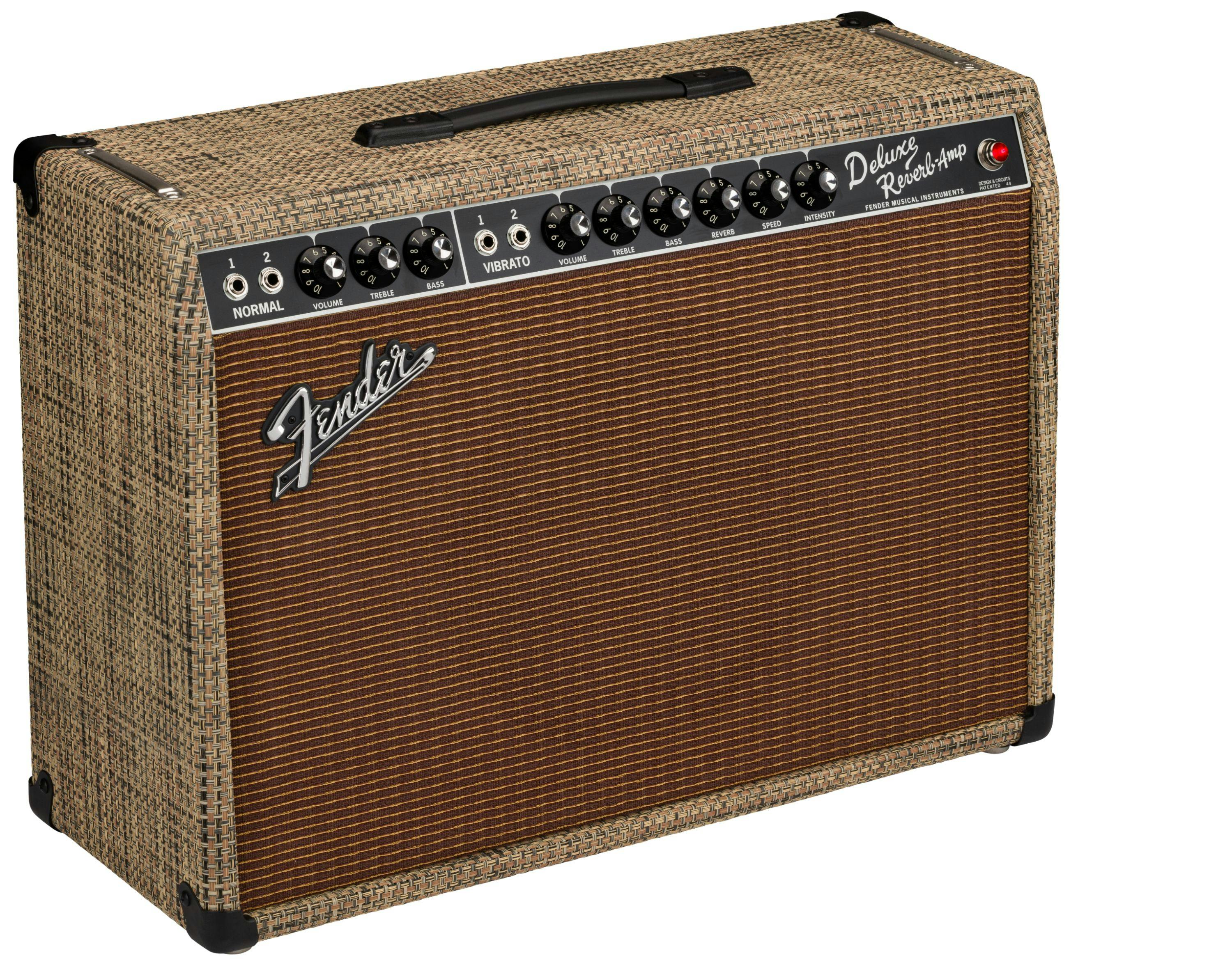 Fender Limited Edition '65 Deluxe Reverb in Chilewich Bark 