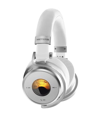 Meters OV-1-B-Connect Over-ear Active Noise Cancelling Bluetooth Headphones in White