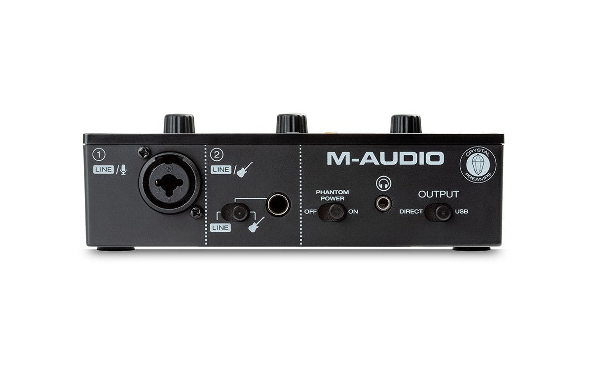 M-Audio M-Track Solo USB Audio Interface - Andertons Music Co.