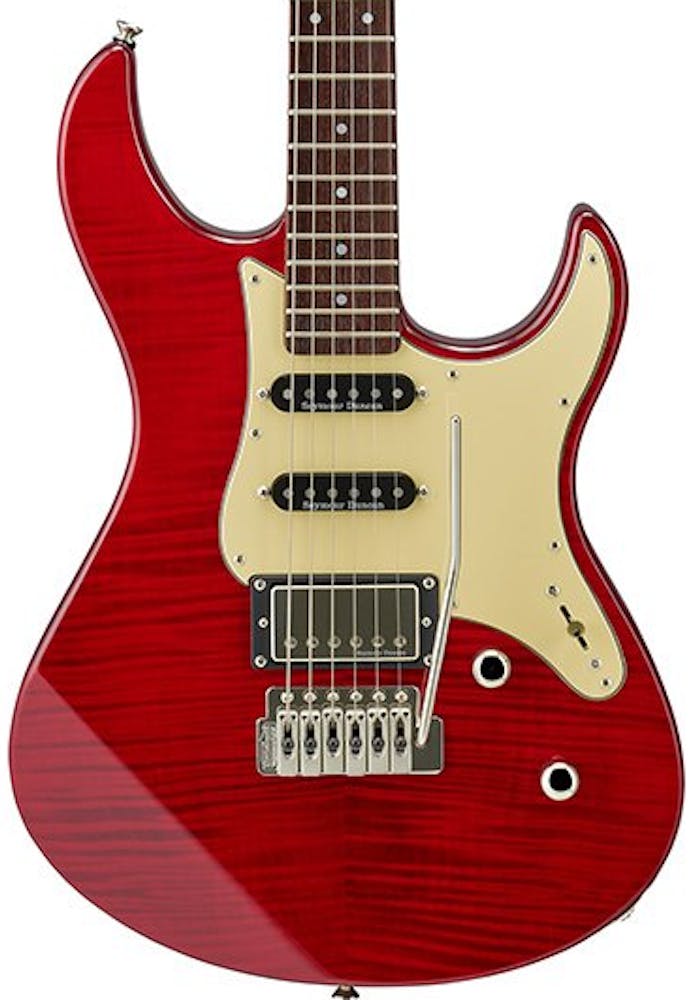 Yamaha Pacifica 612VII Electric Guitar in Flame Maple Fire Red