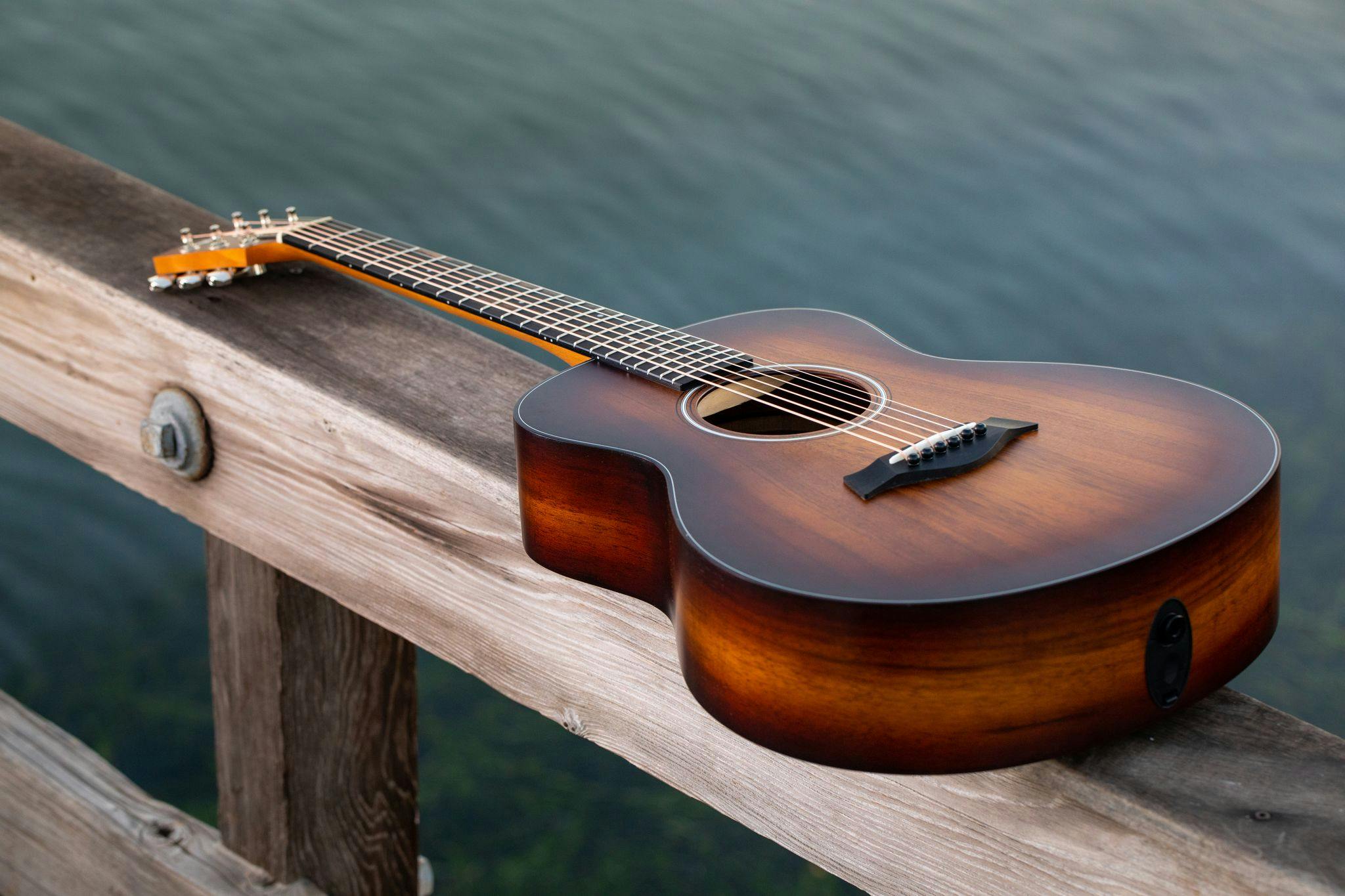 Taylor GS Mini-e Koa Plus Electro-Acoustic Guitar - Andertons Music Co.