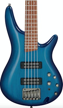 Ibanez SR375ESPB SR 5 String Bass in Sapphire Blue