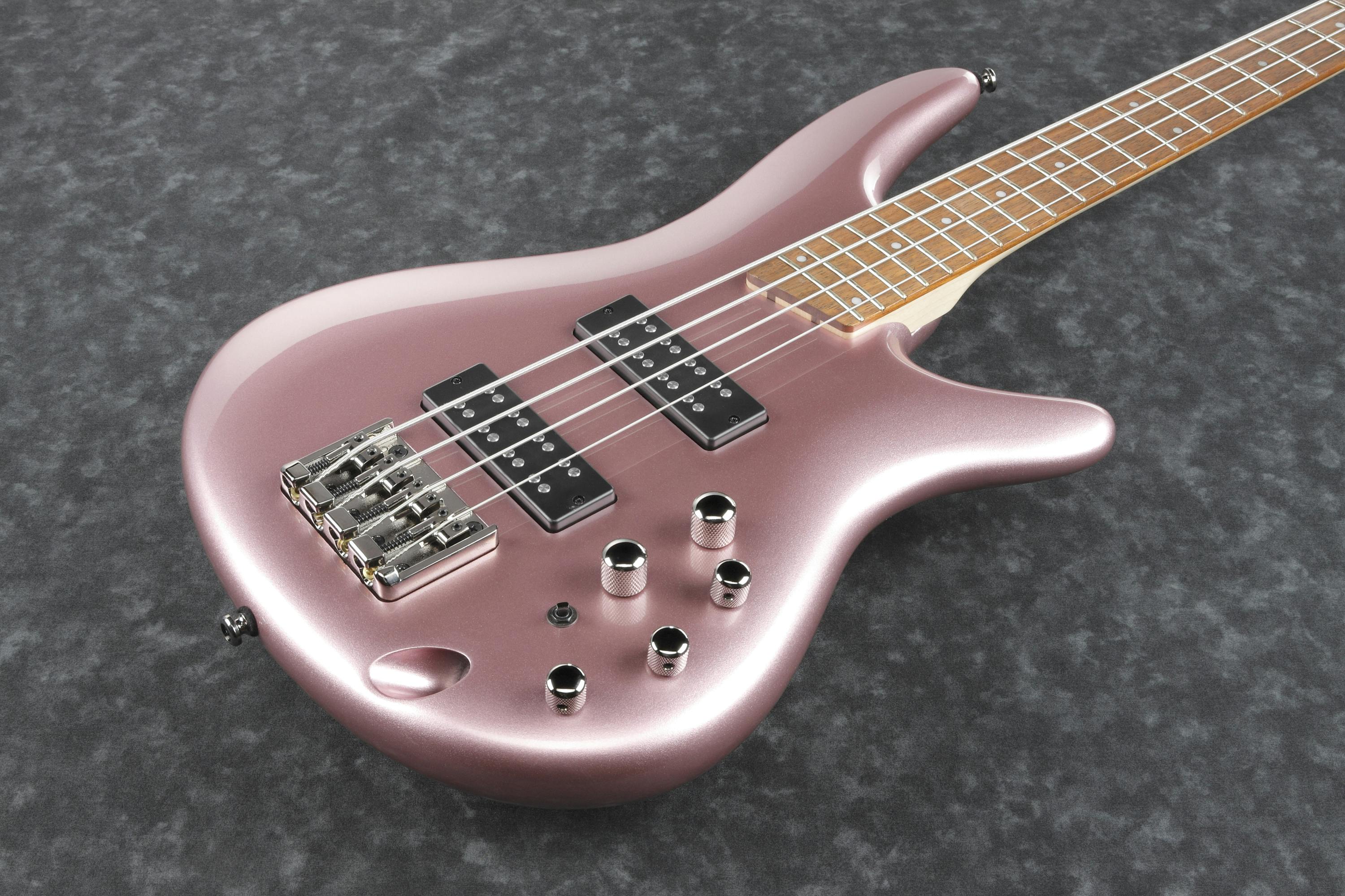 Ibanez SR300EPGM SR 4 String Bass in Pink Gold Metallic