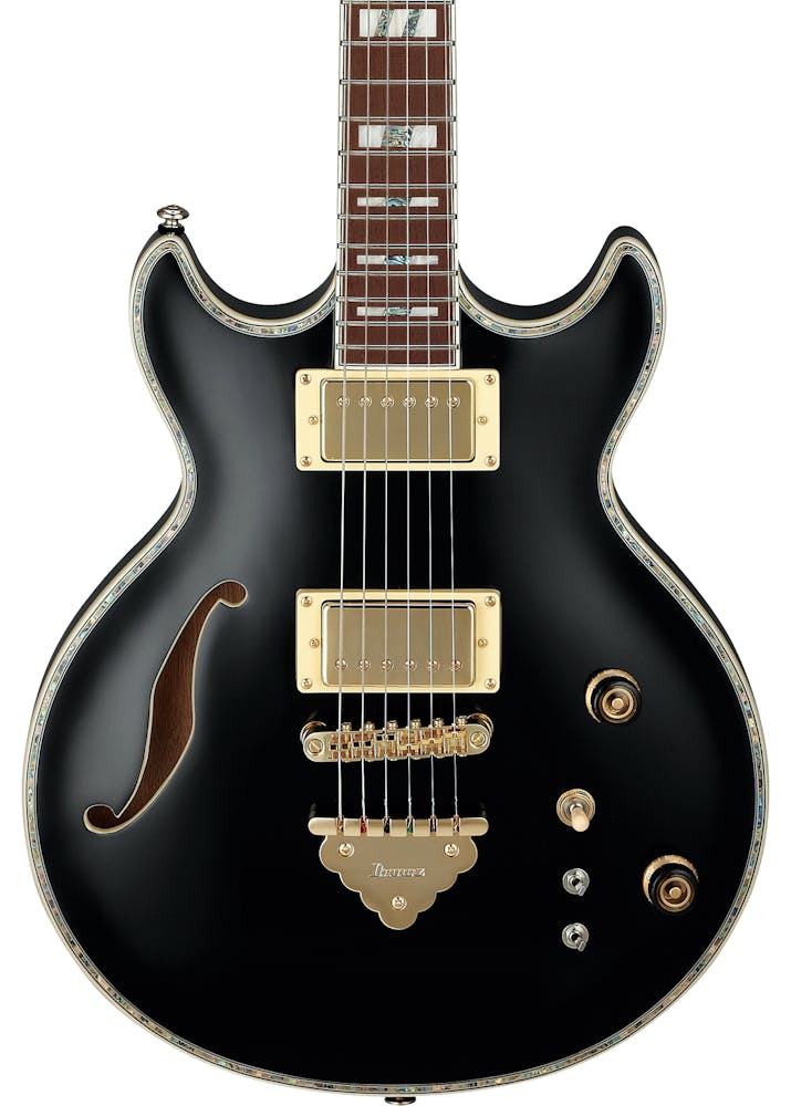 Ibanez AR520H-BK Semi-Hollow Electric Guitar in Black