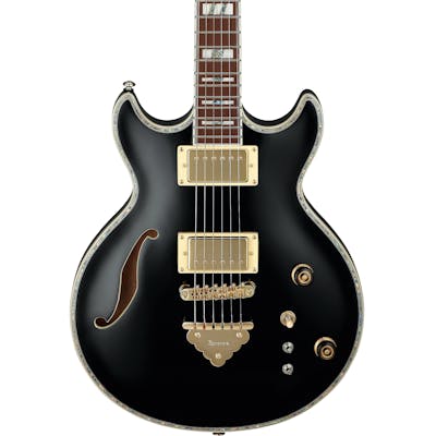 Ibanez AR520H-BK Semi-Hollow Electric Guitar in Black