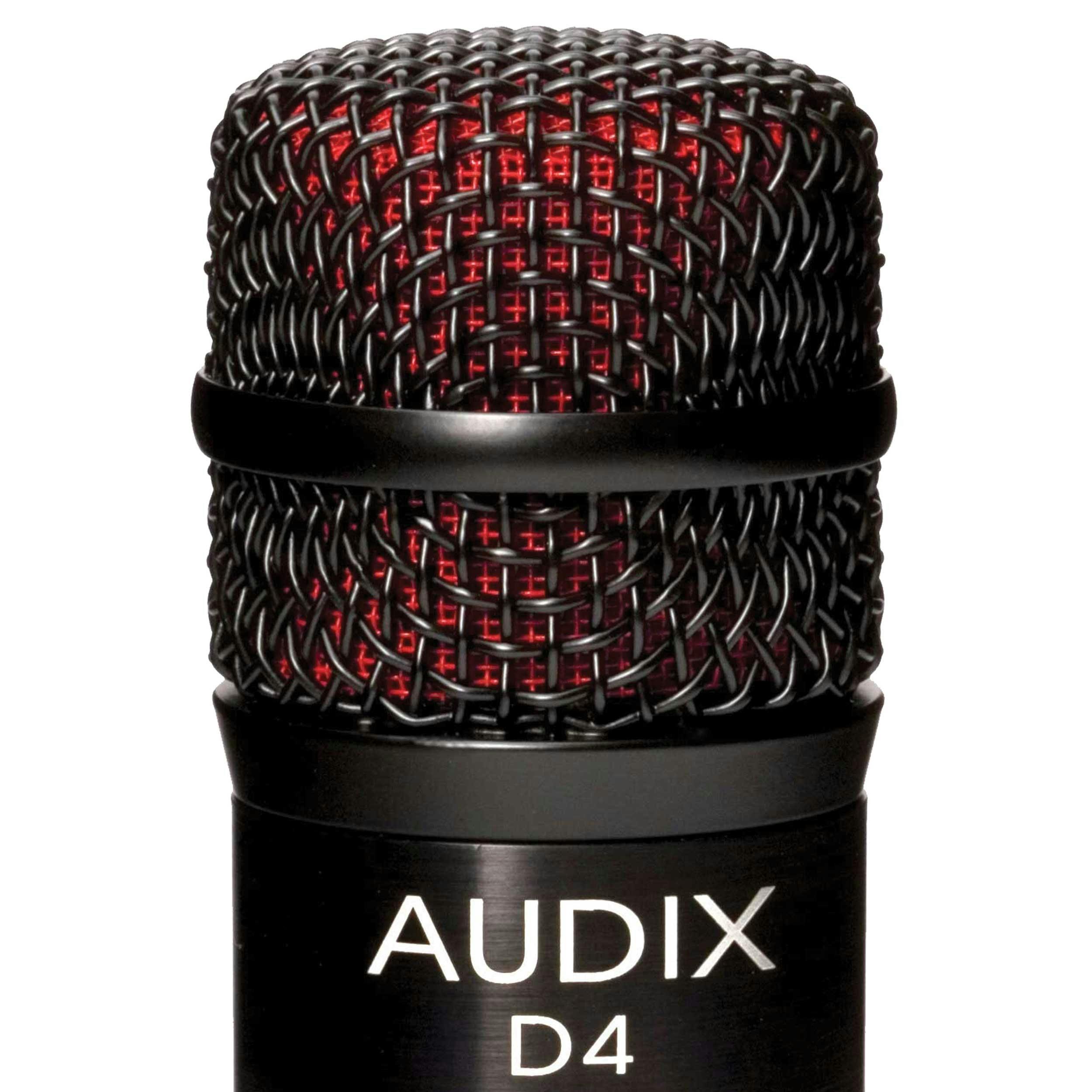 Audix D4 Dynamic Instrument Mic - Andertons Music Co.