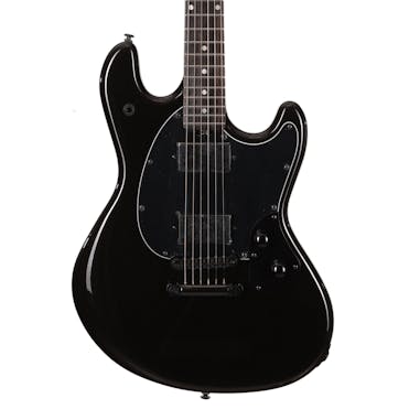 Music Man StingRay HT Electric Guitar in Midnight Rider with Figured Roasted Neck