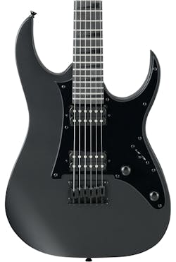 Ibanez GRGR131EX-BKF Stealth GIO Series Electric Guitar in Black Flat