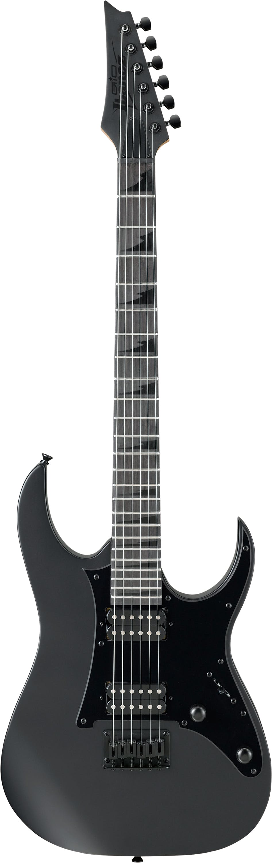 Ibanez GRGR131EX-BKF Stealth GIO Series Electric Guitar in Black