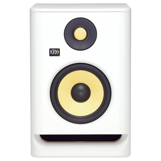 KRK Rokit RP5 G4 Monitor Speaker in White Noise - Andertons Music Co.