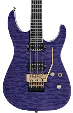 Jackson Pro Series Soloist SL2Q MAH in Transparent Purple