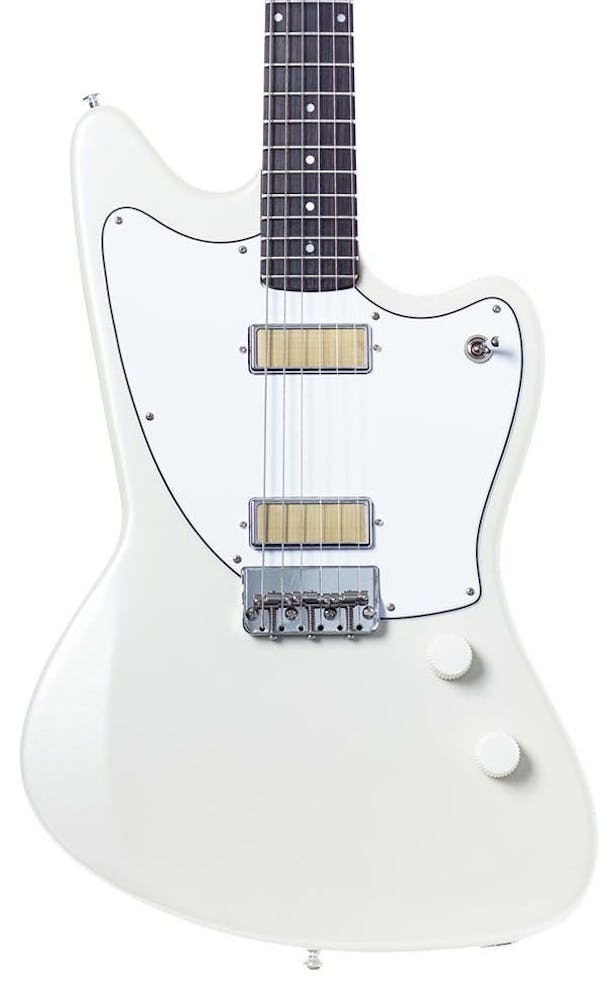 Harmony Silhouette Electric Guitar in Pearl White