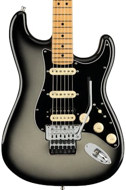 Fender American Ultra Luxe Stratocaster Floyd Rose HSS in Silverburst