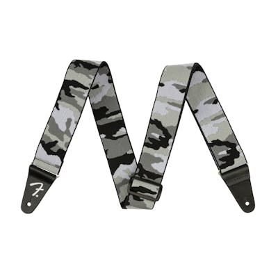 Fender WeighLess Gray Camo Strap