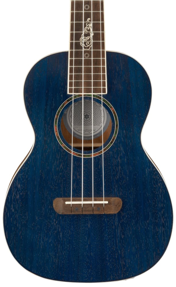 Fender Dhani Harrison Uke Walnut Fingerboard Sapphire Blue