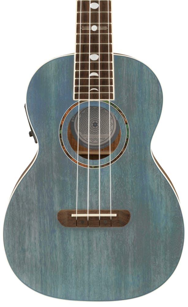 Fender Dhani Harrison Uke Walnut Fingerboard Turquoise