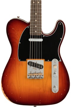 Fender Jason Isbell Signature Road Worn Custom Telecaster Electric Guitar in 3-Colour Chocolate Burst