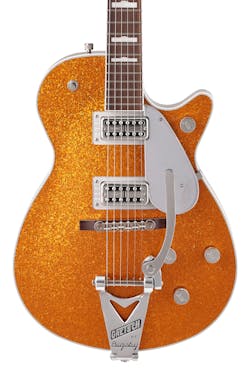 Gretsch Professional G6129T-89VS Vintage Select ‘89 Sparkle Jet with Bigsby in Gold Sparkle